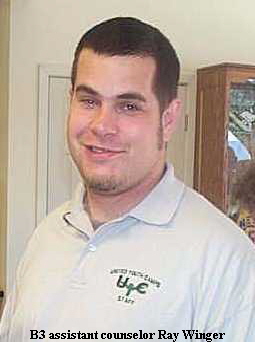 B3 assistant counselor Ray Winger