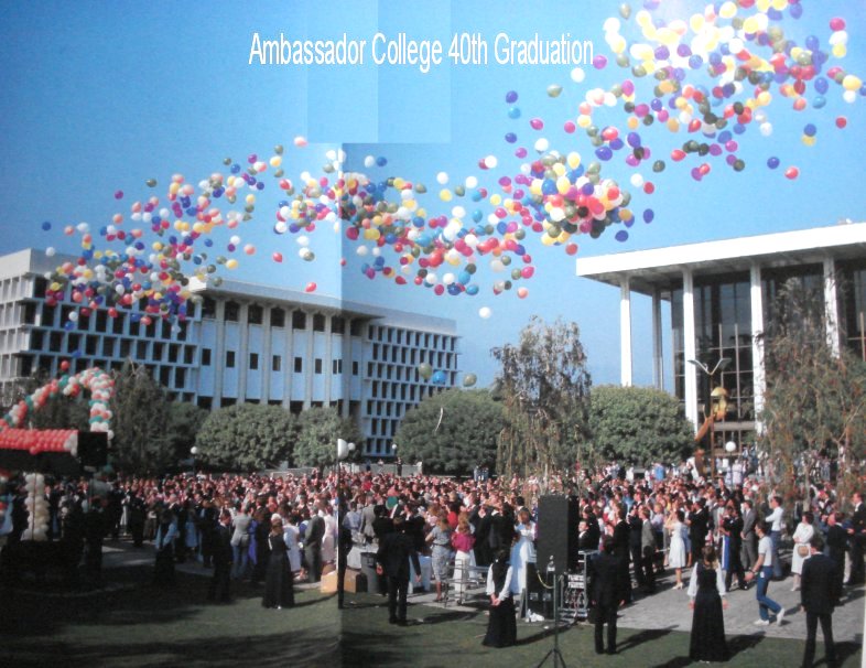 Ambassador College 40th graduation