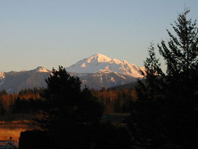 Mount Baker at Sunrise