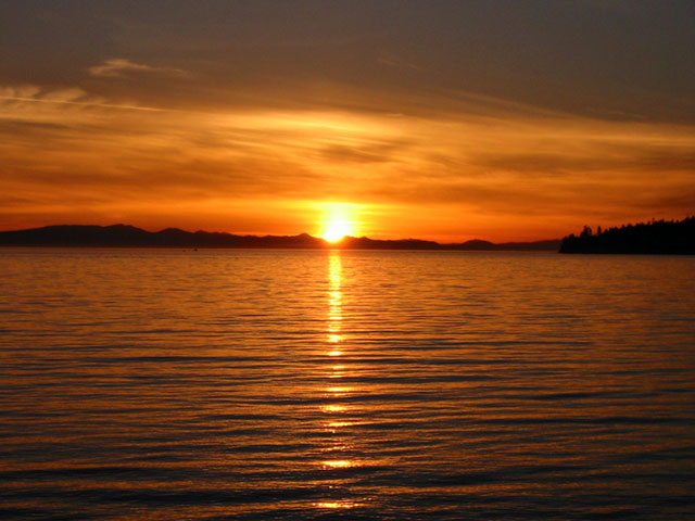 Sunset at Birch Bay